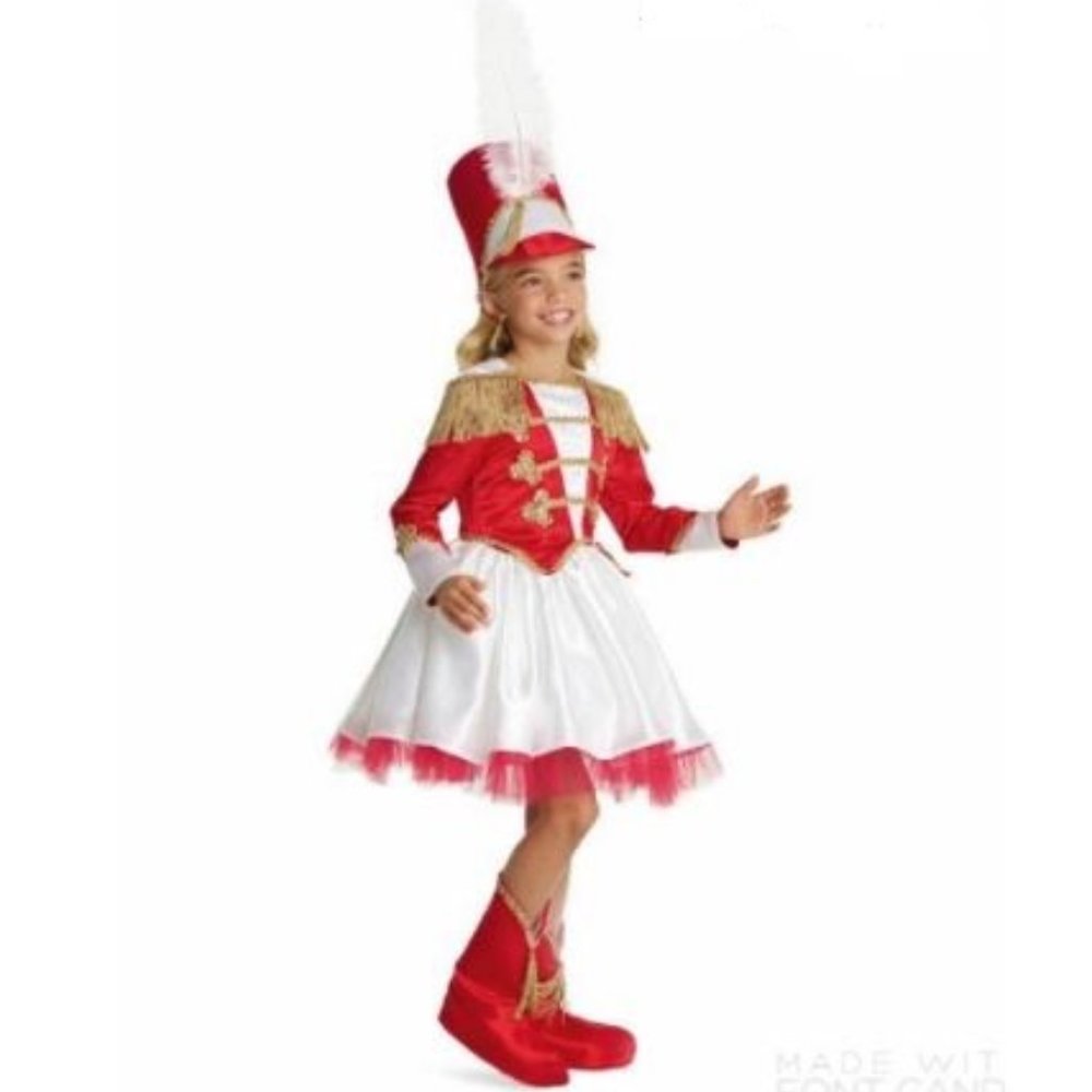 Chasing Fireflies Majorette Toy Soldier Nutcracker Costume - Halloween - Sz 6